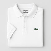 White Basic Lacoste Polo T-Shirt!